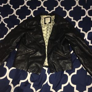Leather jacket